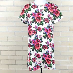 Felicity & Coco Floral Shift Dress w Zipper Back